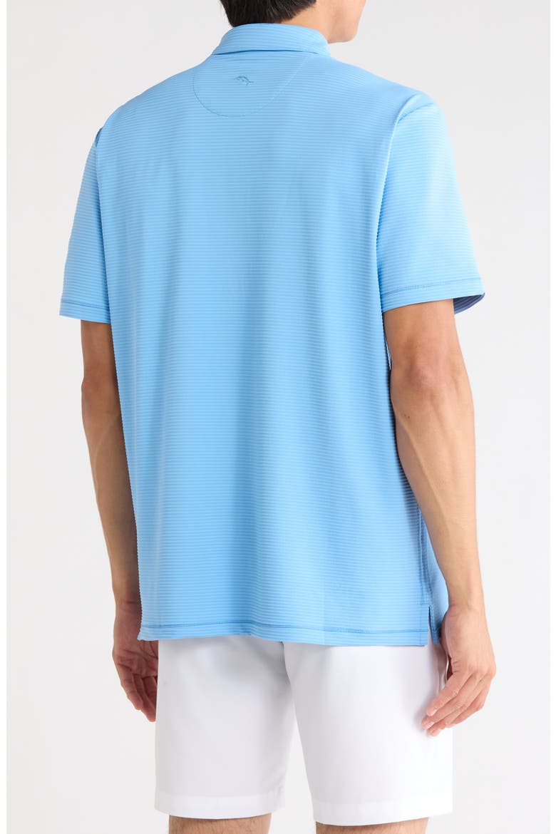 Costa Wave Seersucker Stripe IslandZone® Polo, Alternate, color, BLUE ISLES