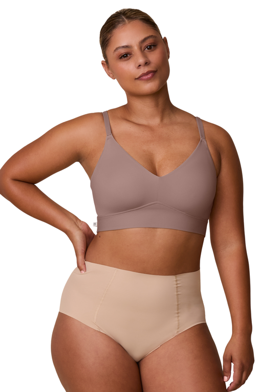 Harper Wilde Bliss Triangle Bralette In Purple