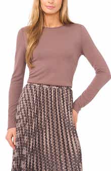 Halogen® Long Sleeve Knit Top