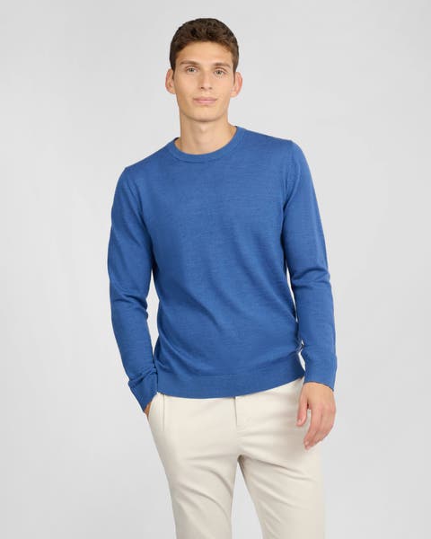 Extra Fine Merino Wool Crewneck Sweater
