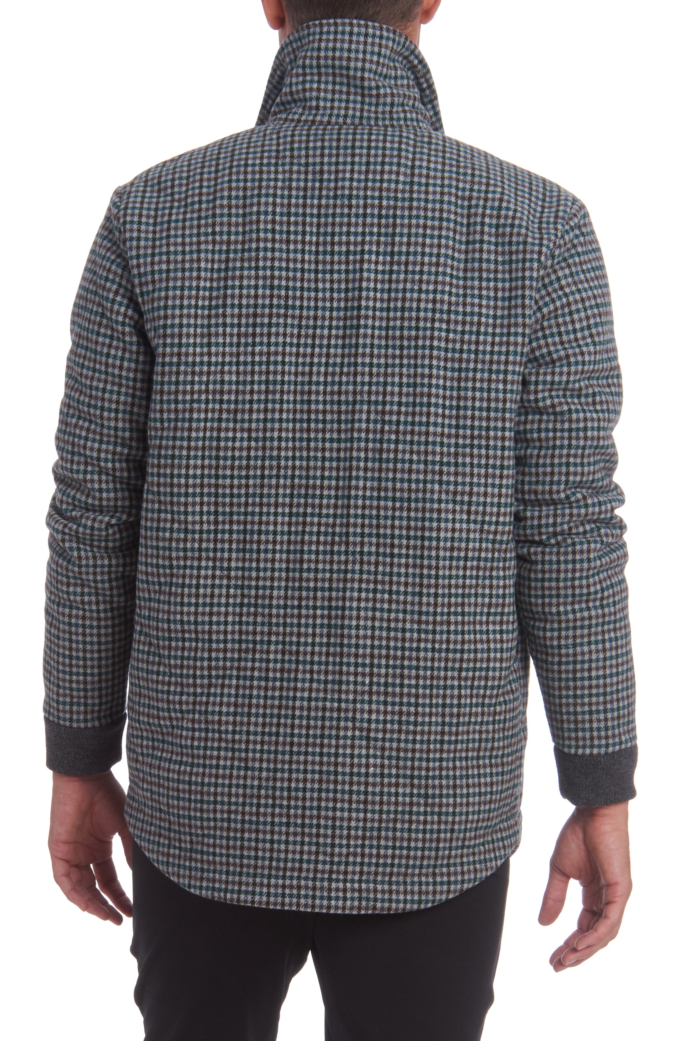 Quilted Wool Blend Overshirt - image 2