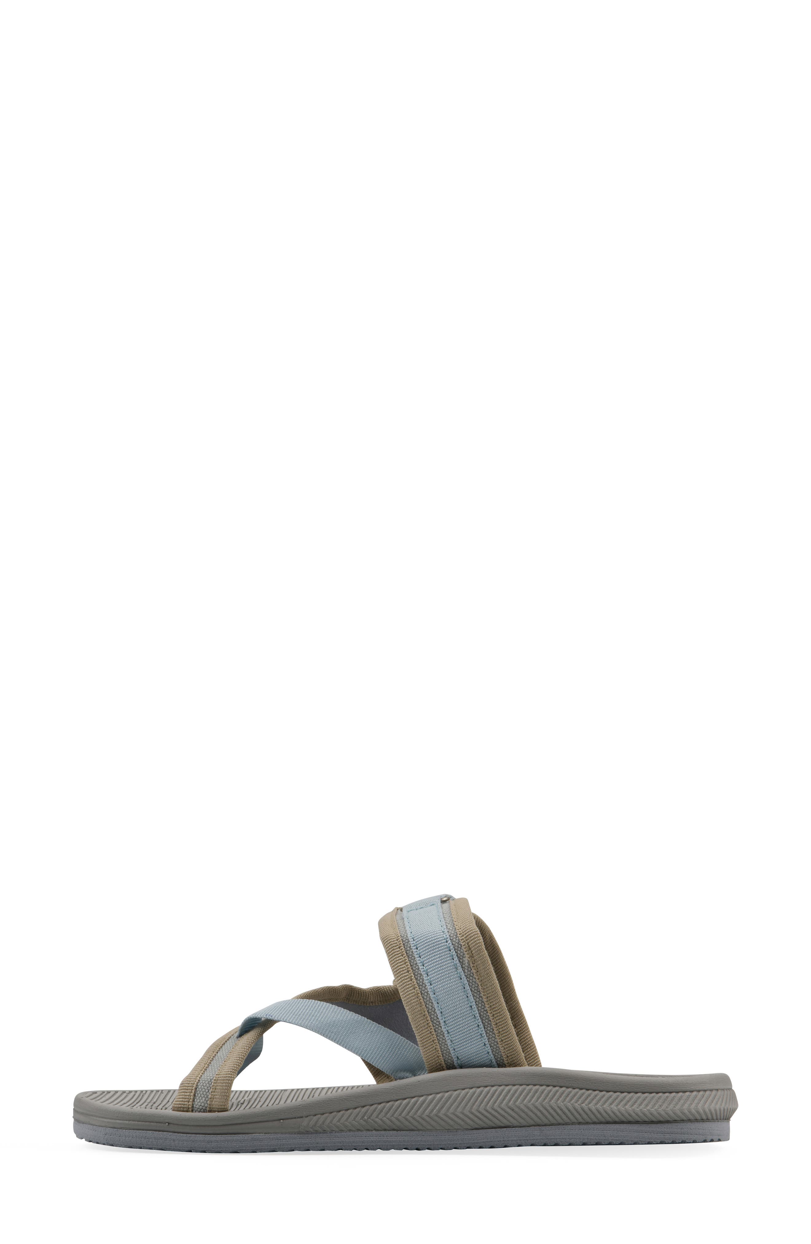 Basket Woven Slide Sandal, Alternate, color, BLUE RASPBERRY FABRIC