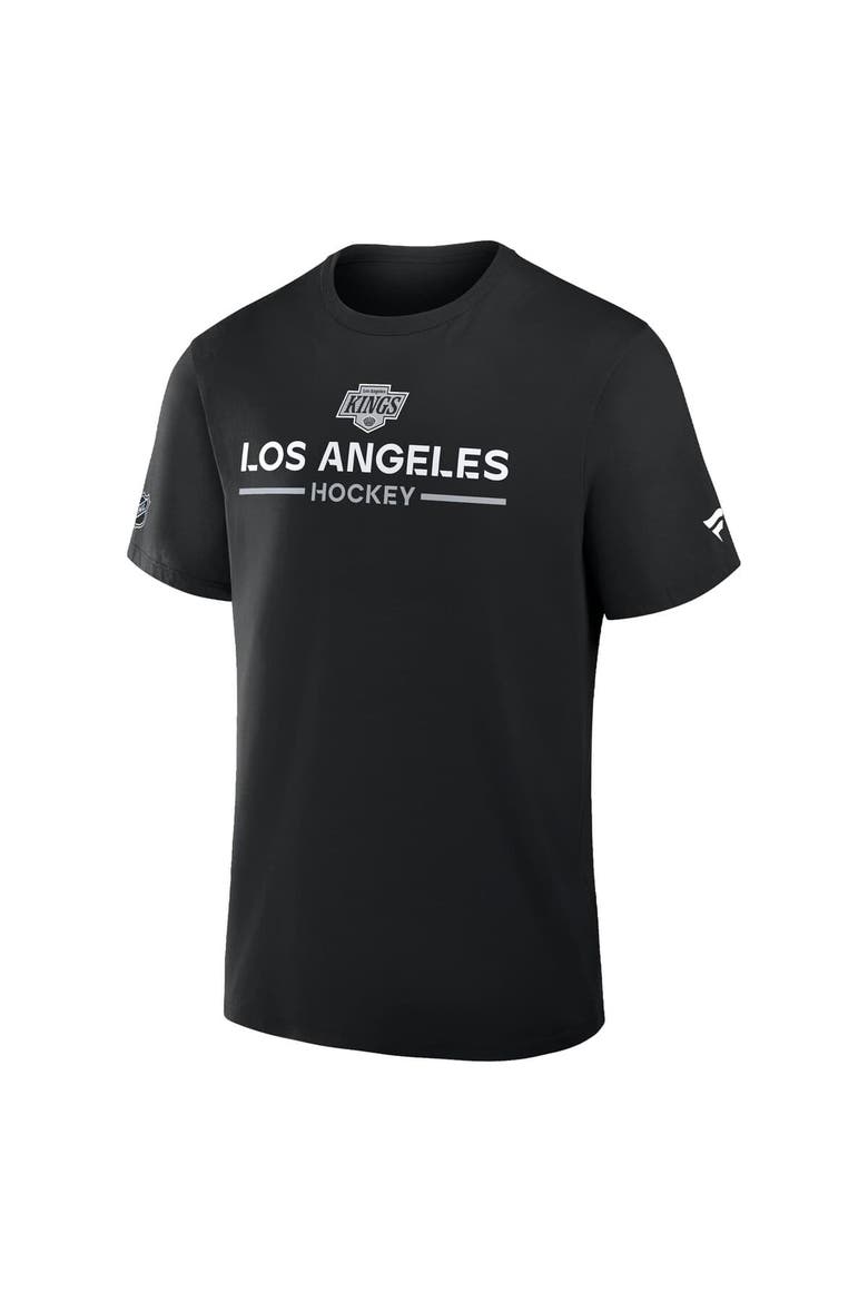 Men's Fanatics Black Los Angeles Kings Authentic Pro Primary T-Shirt, Alternate, color, Black