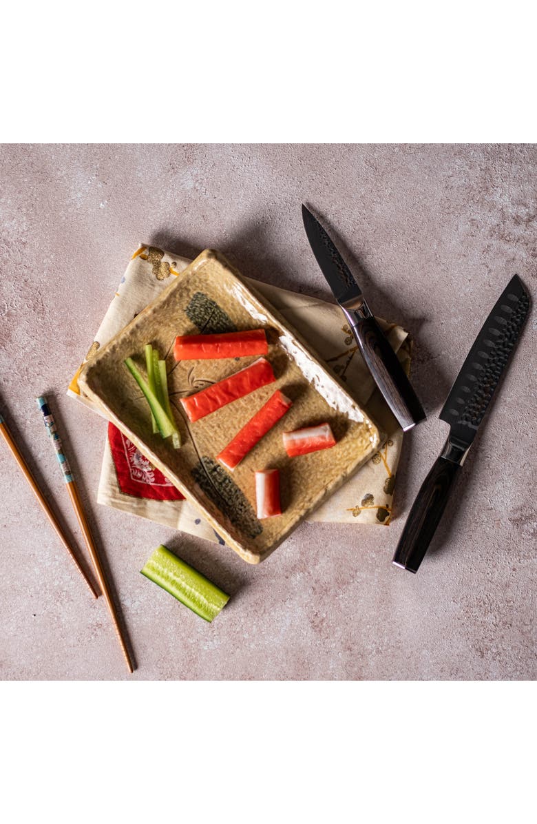 Cuisine::pro<sup>®</sup> Damashiro EMPEROR<sup>®</sup> 5" 'Try Me' Santoku Knife, Alternate, color, Silver