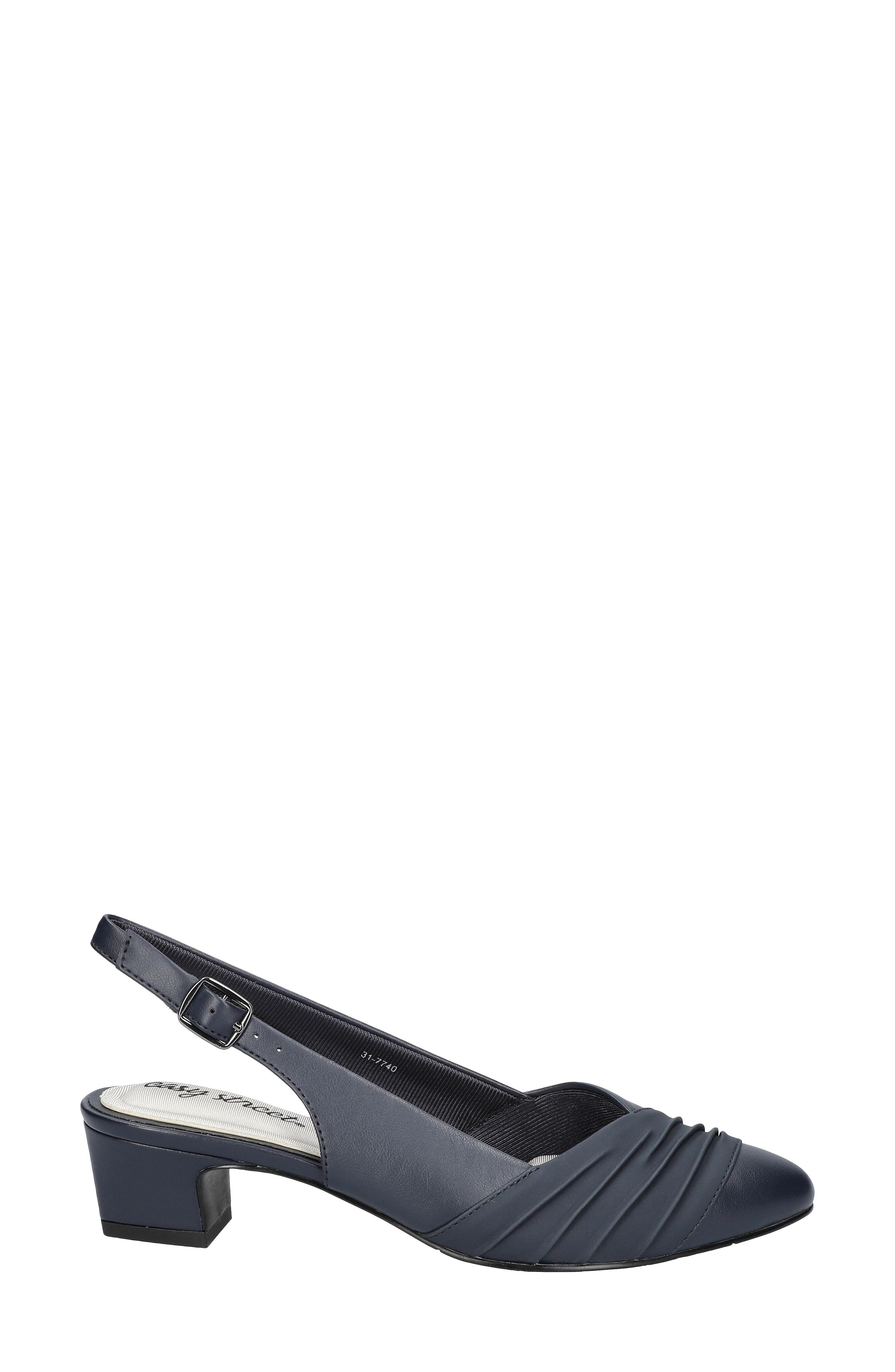 Bates Slingback Pump - Multiple Widths Available, Alternate, color, NAVY