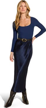 STYLEST DaySculpt Long Sleeve Snapped Top