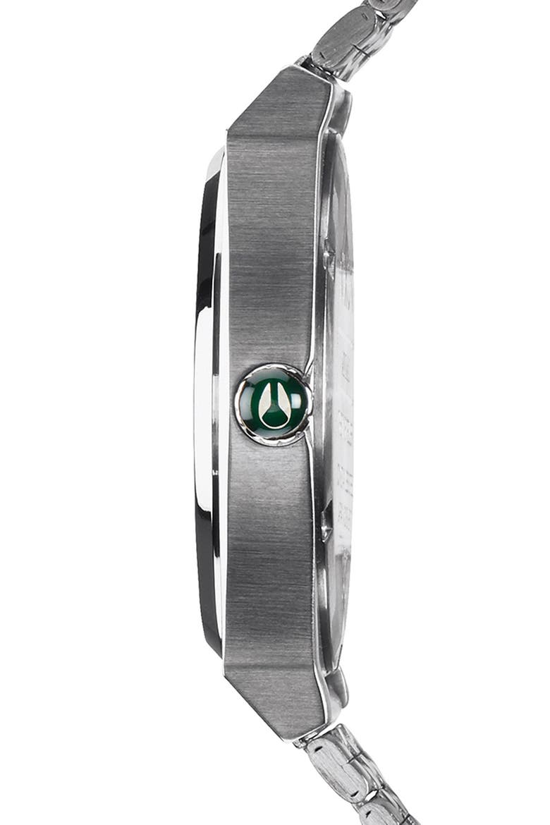 'The Time Teller' Bracelet Watch, 37mm, Alternate, color, GREEN SUNRAY