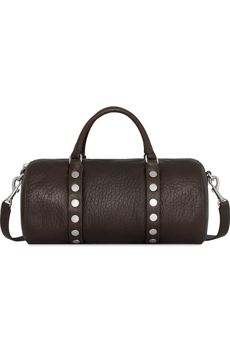 Rebecca Minkoff Tootsie Leather Barrel Crossbody Bag, Main, color, Fondant