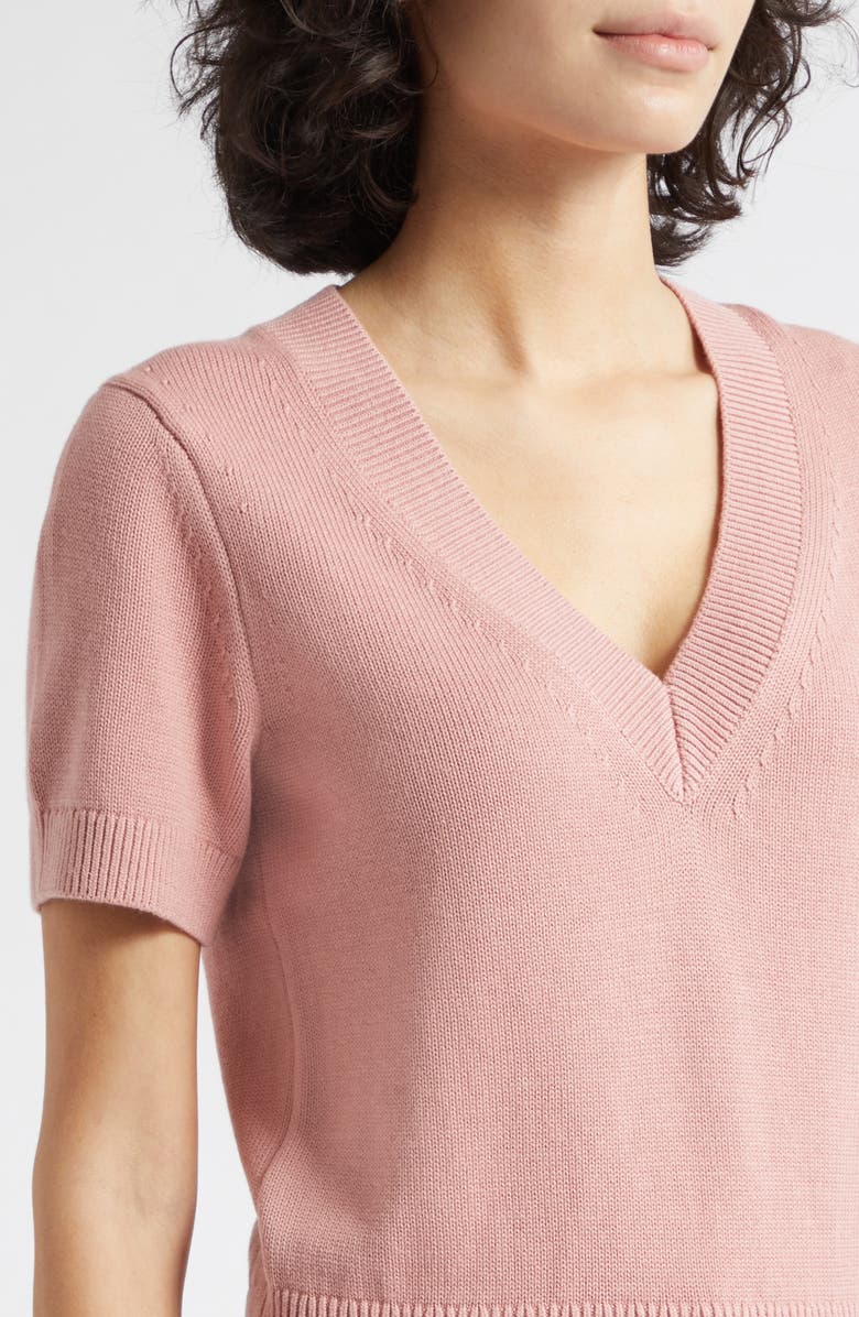 Reiss Valerie Cotton & Wool Sweater, Alternate, color, Pink