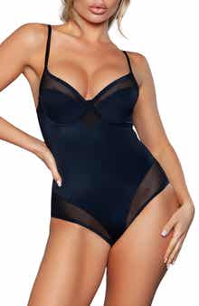 Comfort Control Mesh Panel Bodysuit