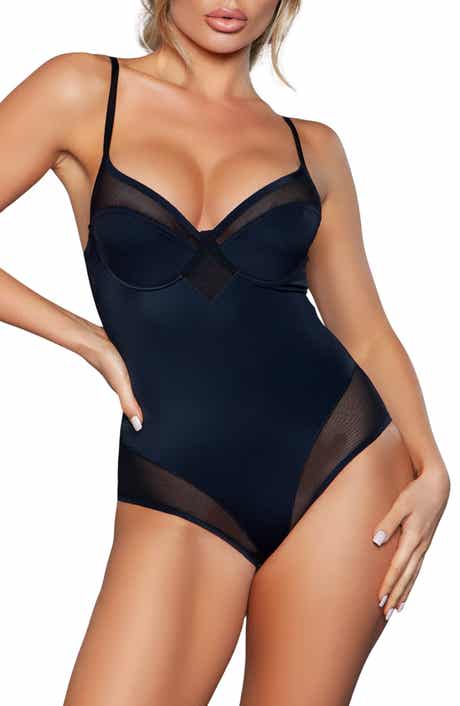 Comfort Control Mesh Panel Bodysuit