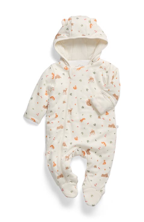 Woodland Print Pramsuit