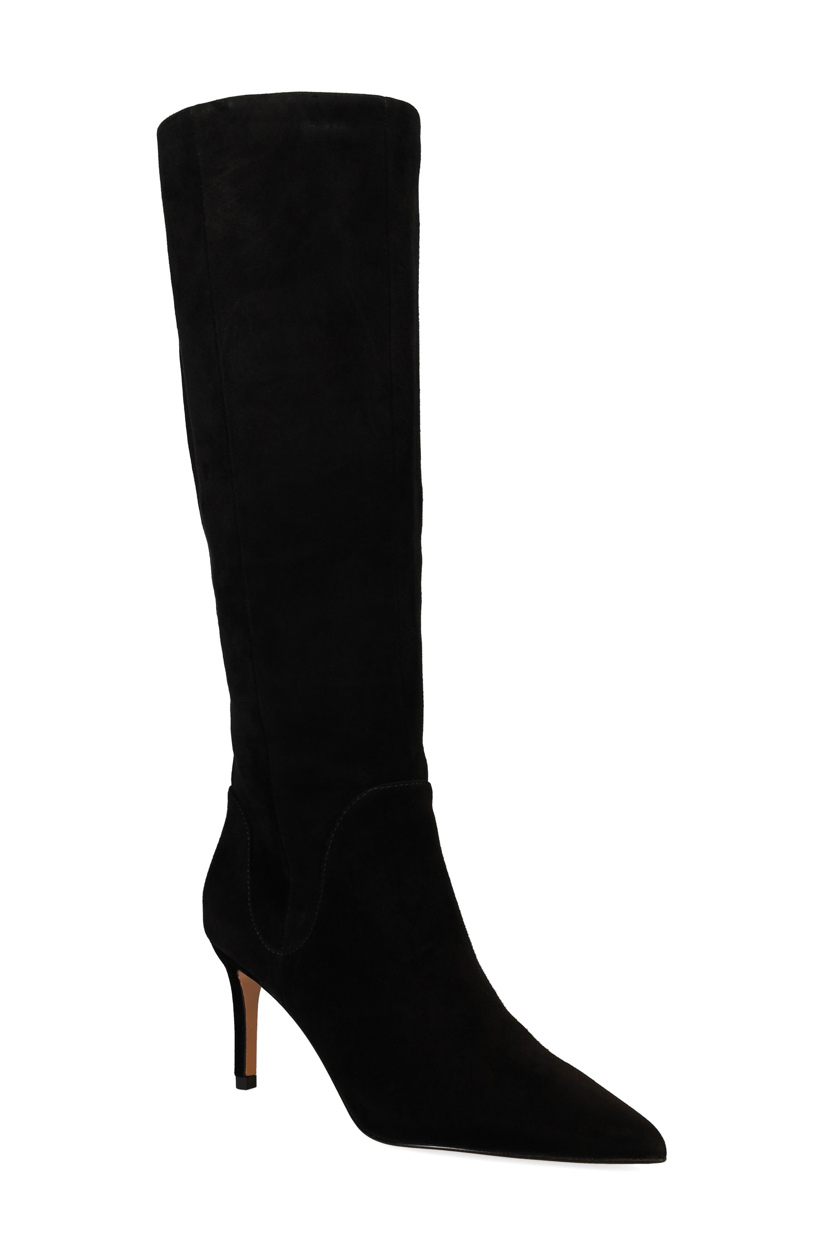 Pelle Moda Lidya Knee High Boot, Main, color, Black
