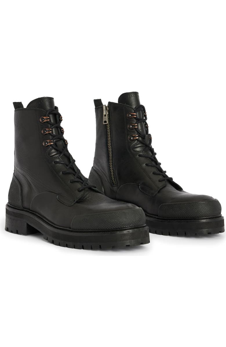 AllSaints Mudfox Leather Boot, Main, color,