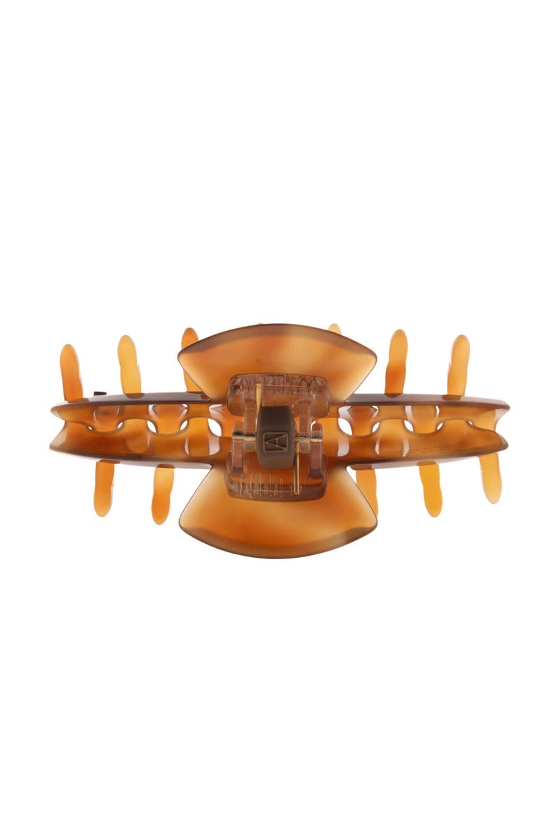 Alexandre de Paris Ethic Acetate Hair Claw Clip, Alternate, color, Caramel