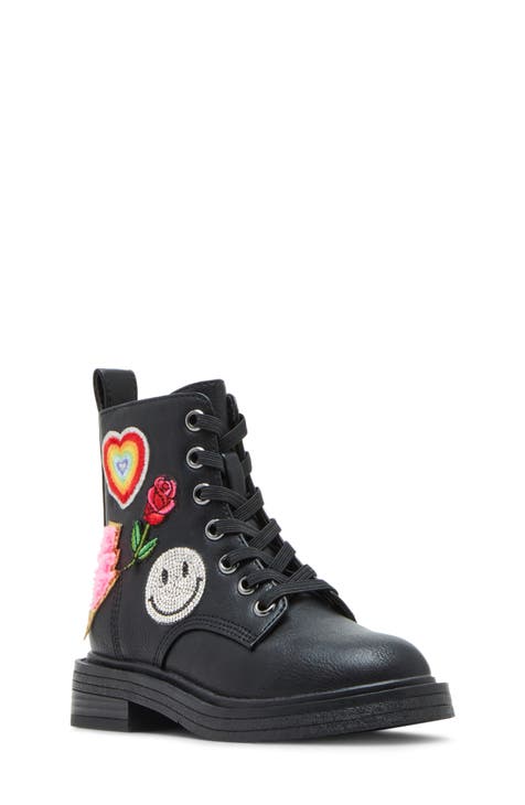 Leader Patches Combat Boot (Toddler)