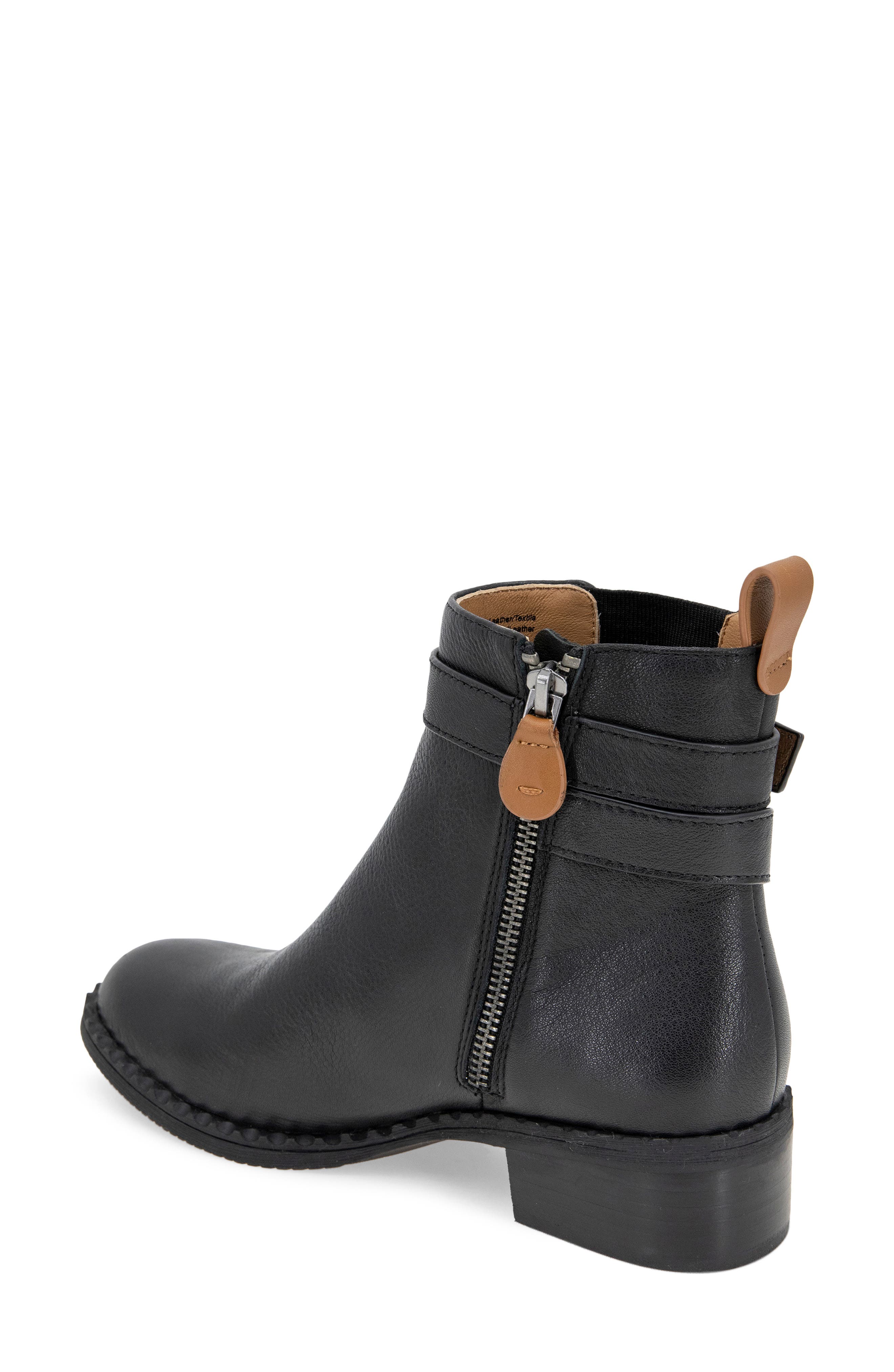Gentle Souls Bolton Bootie, Alternate, color, Black Leather
