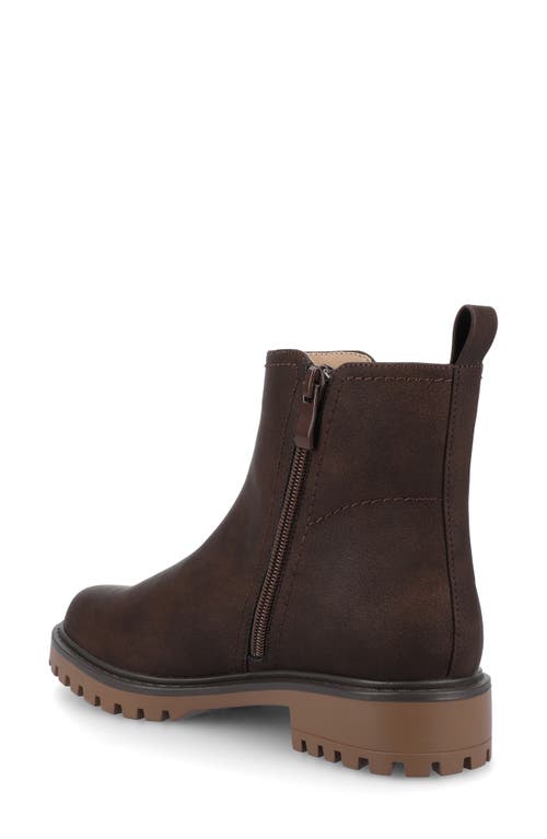Journee Collection Junnah Chelsea Boot In Brown