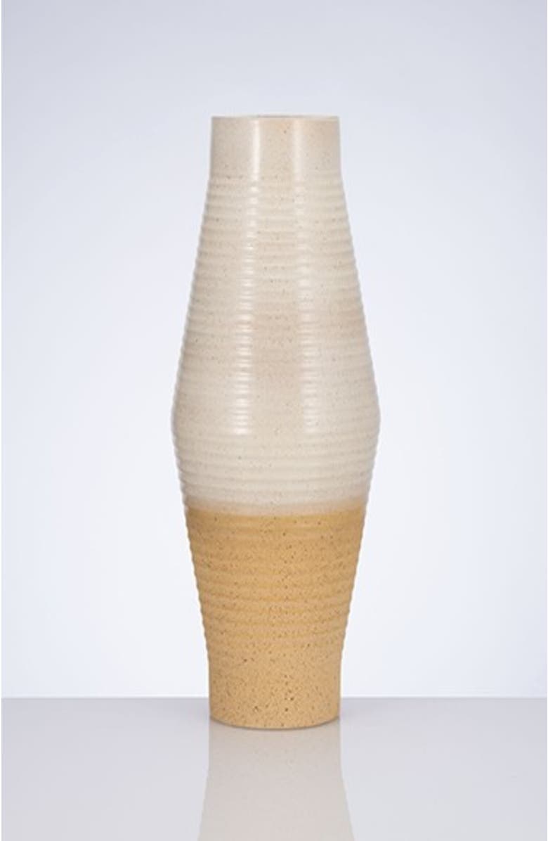 DinaDecor Greece Tall Vase, Alternate, color, Neutral