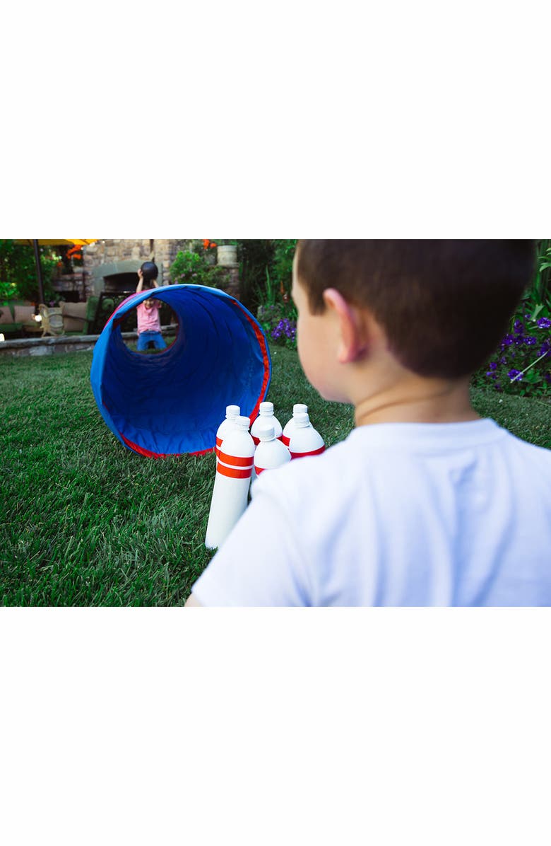 Pacific Play Tents Institutional Tunnel, Alternate, color, Blue Red