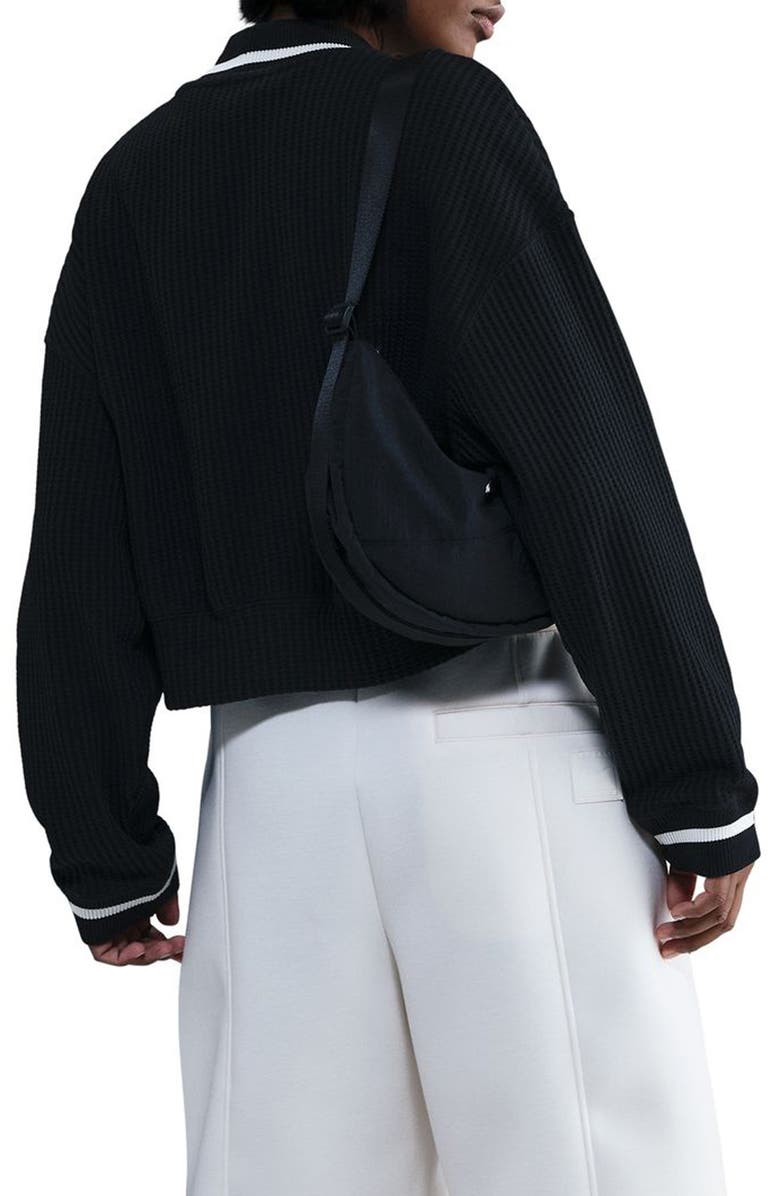Nike Prep Waffle Stitch Cardigan, Alternate, color, 010 Black