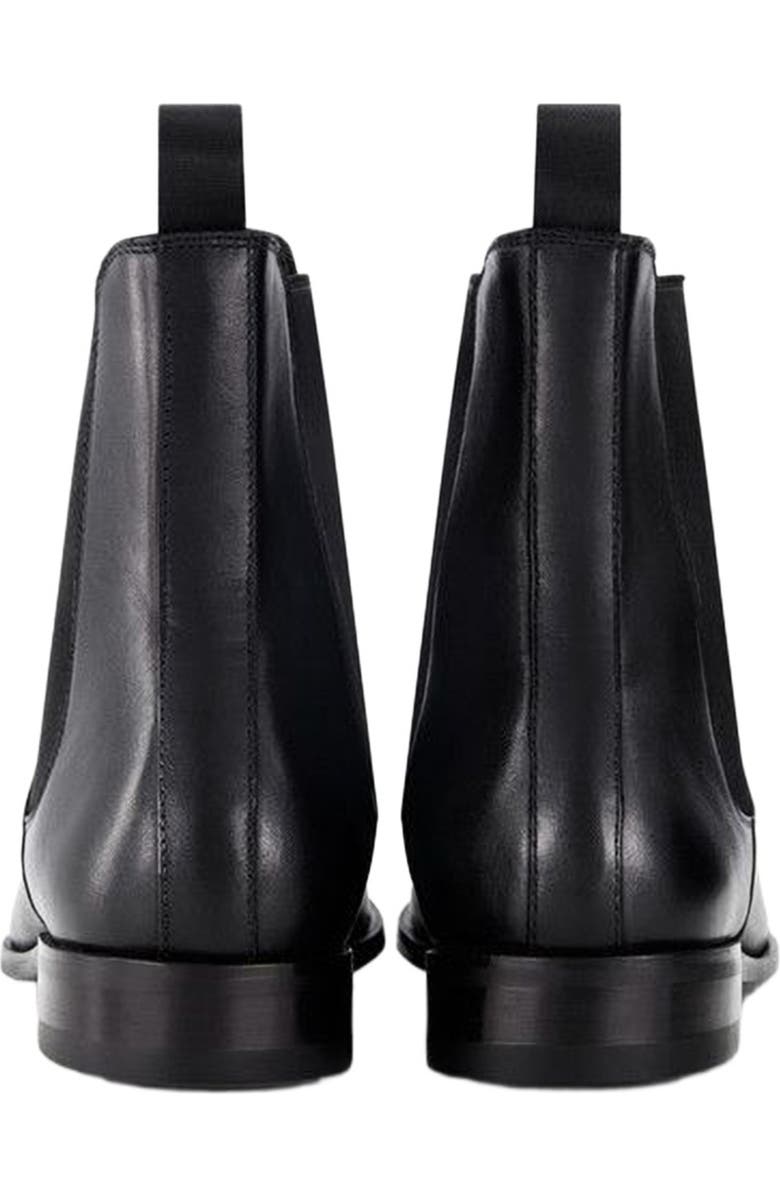 Anthony Veer Ashford Chelsea Boot, Alternate, color, Obsidian Black Leather