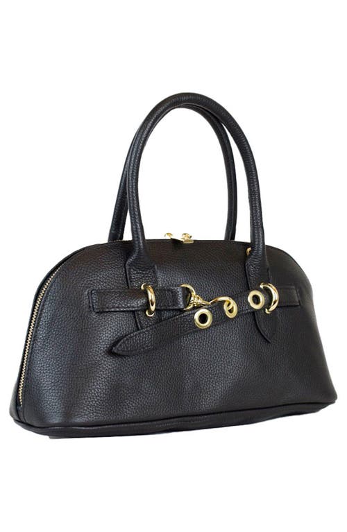 Persaman New York Satchel Bag In Black