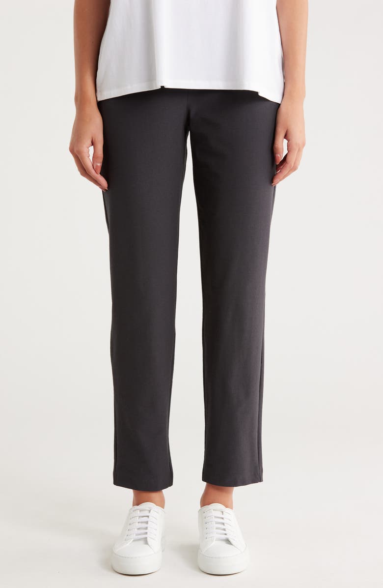 Eileen Fisher Slim Ankle Pants, Main, color, 