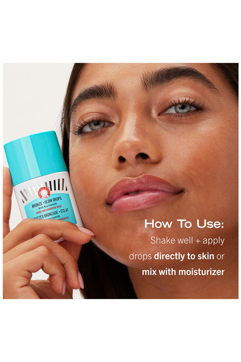 Bronze + Glow Drops with Niacinamide, Alternate, color, NO COLOR