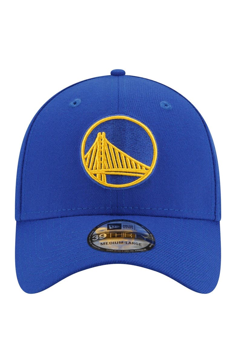 New Era Men's New Era Royal Golden State Warriors Official Team Color 39THIRTY Flex Hat, Alternate, color, Royal