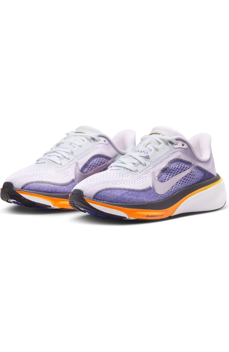 Nike Kids' Pegasus 42 Running Shoe, Main, color, White/ Silver