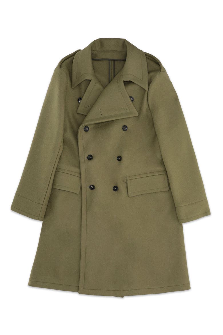Winston Wool Coat, Main, color, Sage Green