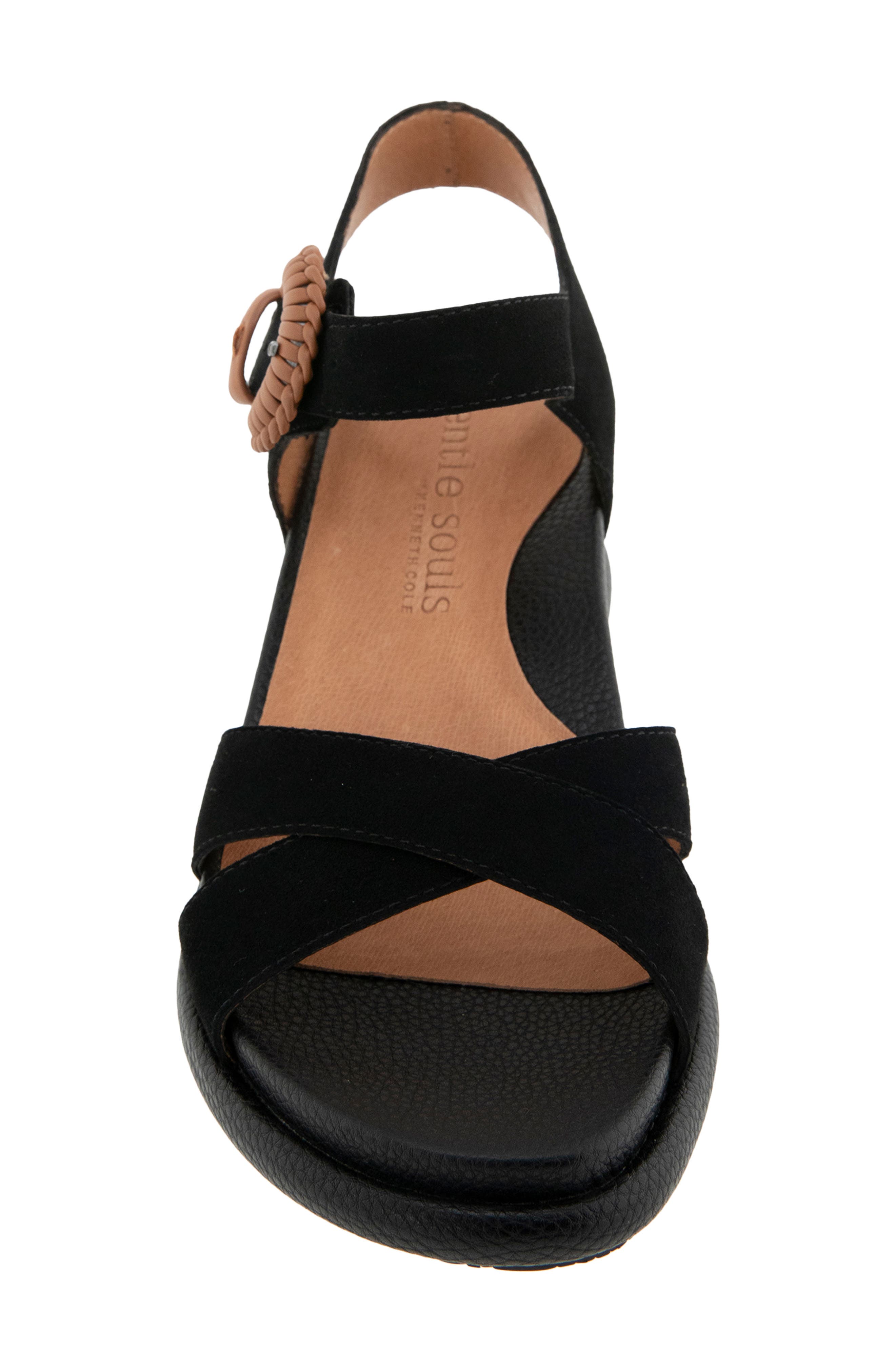 Gentle Souls Jaylee Ankle Strap Wedge Sandal, Alternate, color, 