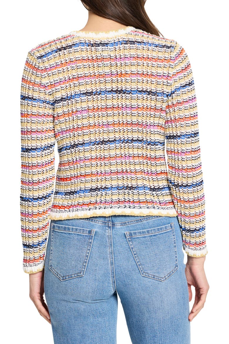 Coastal Knit Cardigan, Alternate, color, NEUTRAL MULTI