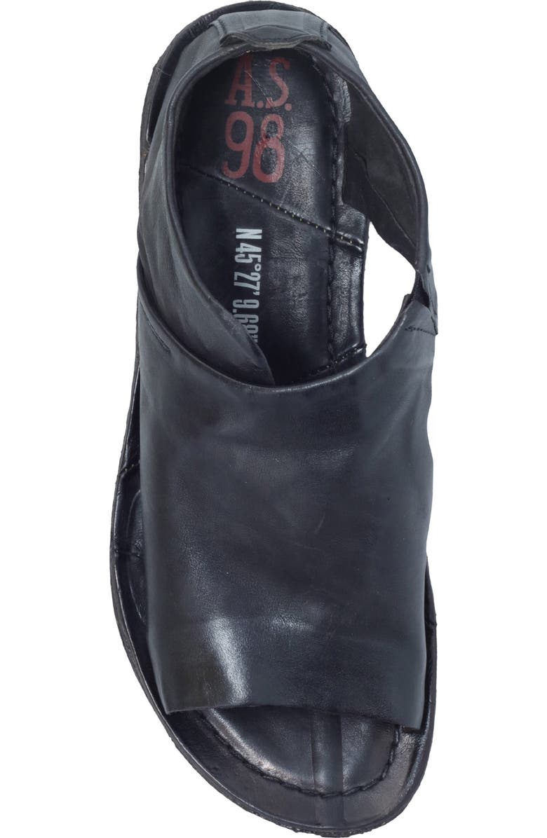 A.S.98 Reiley Sandal, Alternate, color, Black/ Black