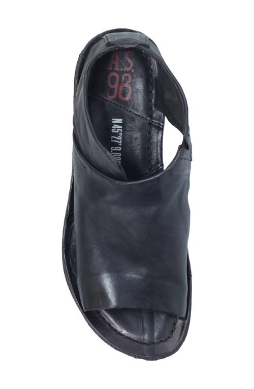As98 A.s.98 Reiley Sandal In Black/black