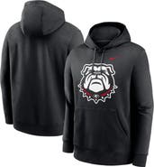 Nike Men's Nike Black Georgia Bulldogs Primetime Alternate Logo Club Fleece Pullover Hoodie