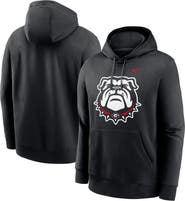Nike Men's Nike Black Georgia Bulldogs Primetime Alternate Logo Club Fleece Pullover Hoodie