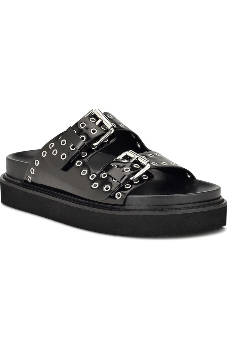 Nine West Eleny Platform Slide Sandal, Main, color,