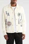 HONOR THE GIFT All Over LA Cotton Fleece Coach's Jacket