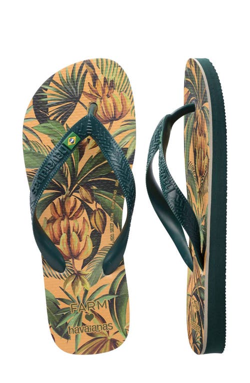 HAVAIANAS HAVAIANAS X FARM RIO BANANART FLIP FLOP