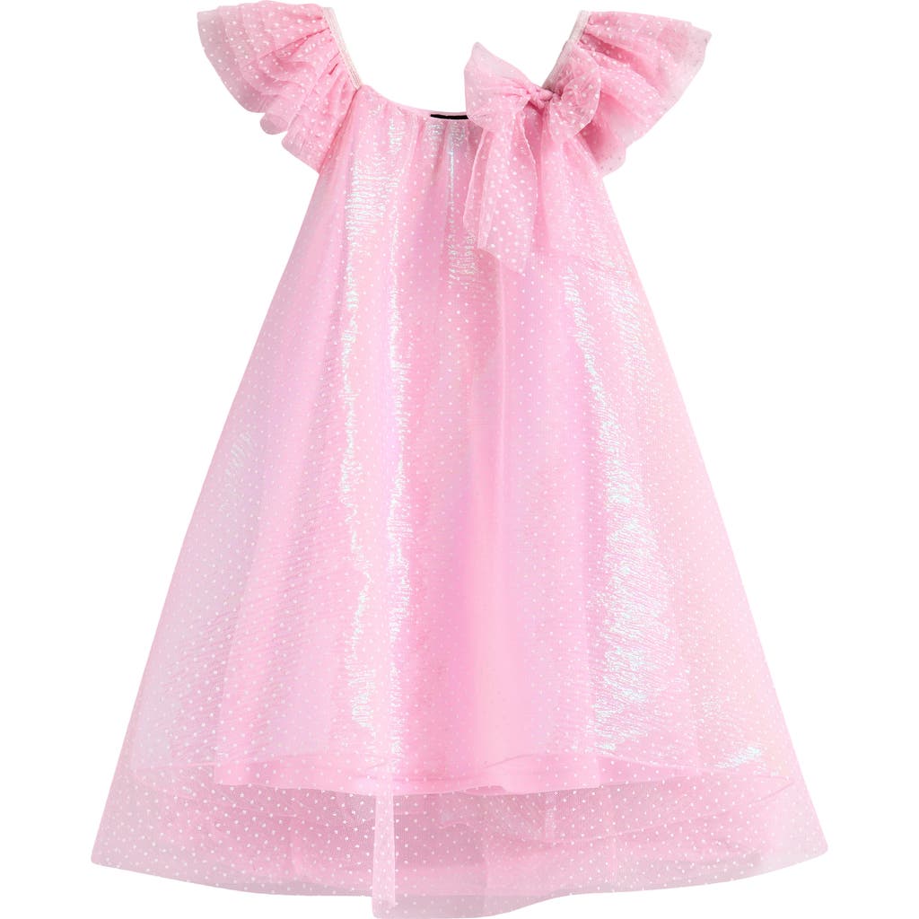 Shop Ava & Yelly Kids' Irridescent Trapeze Party Dress