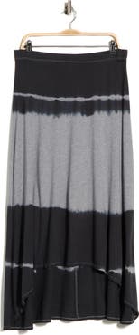 GO COUTURE Slit Maxi Skirt