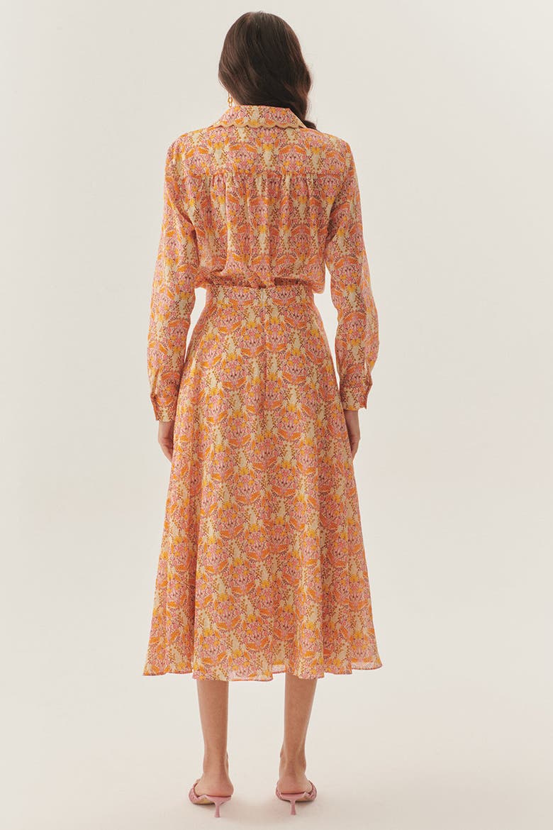 Eloise Collar Floral Shirt, Alternate, color, MULTI COLOR