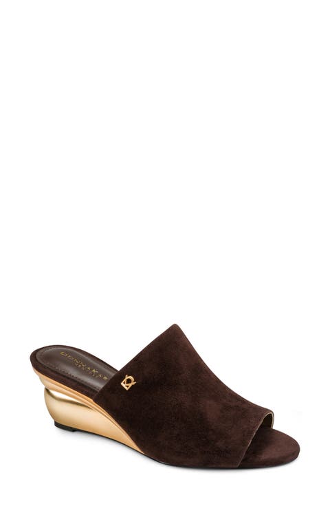 Donna Wedge Slide Sandal