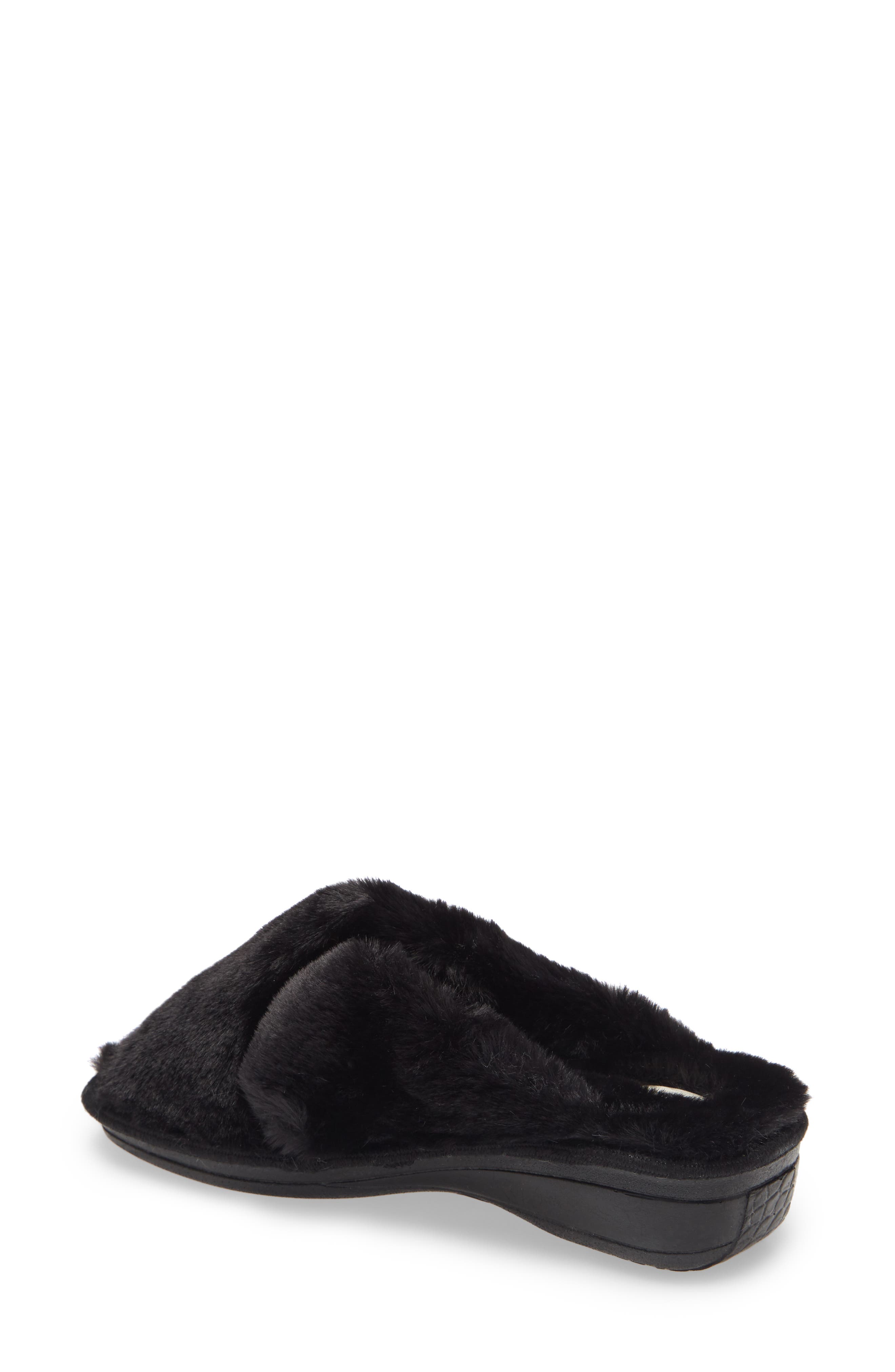 Cordani Mary Faux Fur Slipper, Alternate, color, 