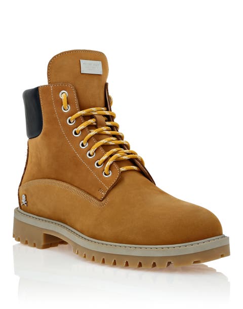 Nabuk Low Flat Boots Men
