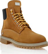 PHILIPP PLEIN Nabuk Low Flat Boots Men