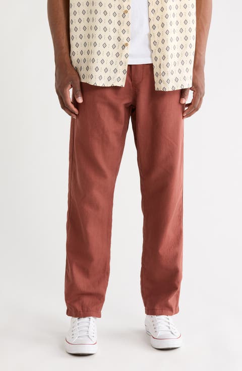 Pacifica Linen Blend Pull-On Pants