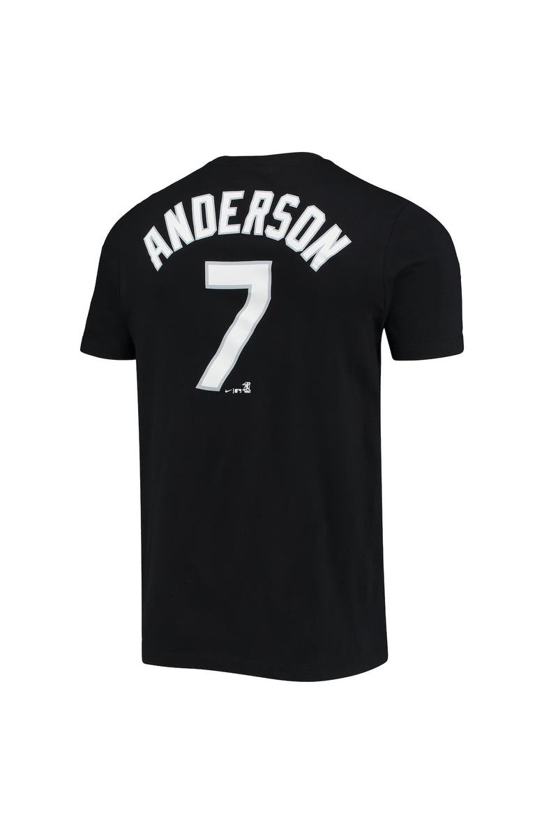 Nike Men's Nike Tim Anderson Black Chicago White Sox Name & Number T-Shirt, Alternate, color, 